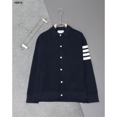 톰브라운 버튼 니트 카라 자켓