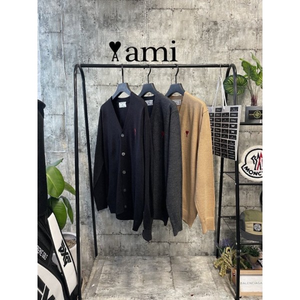 AMI 아미 하트 가디건 3color-레플리카 사이트 쇼핑몰