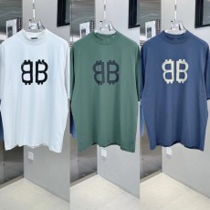 발렌시아가 25시즌 BB로고 반팔티 - 3 Color