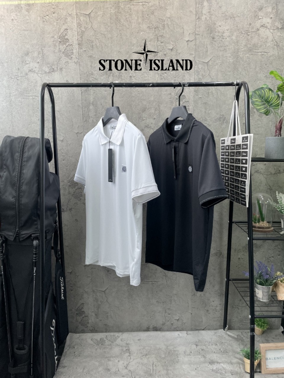 스톤아일랜드 스티치 카라1 (2color)