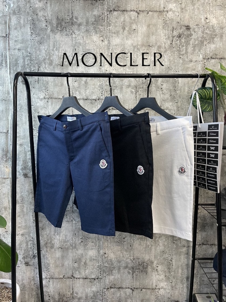 몽클레어 오뚜기와팬 면 하프팬츠1 (3color)