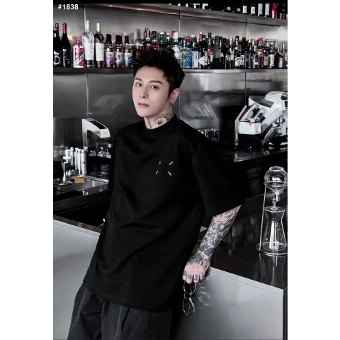 메종 마르지엘라 스티치 로고 반팔티